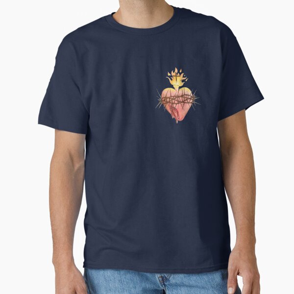 Item preview, Sacred Heart of Jesus designed and sold by SaintlyStitches.