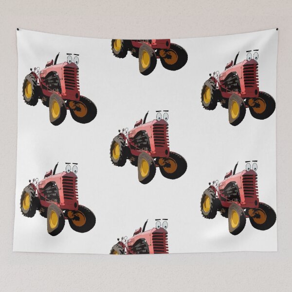 Item preview, Happy 4th Birthday Tractor design designed and sold by SEADOGPRINTS.