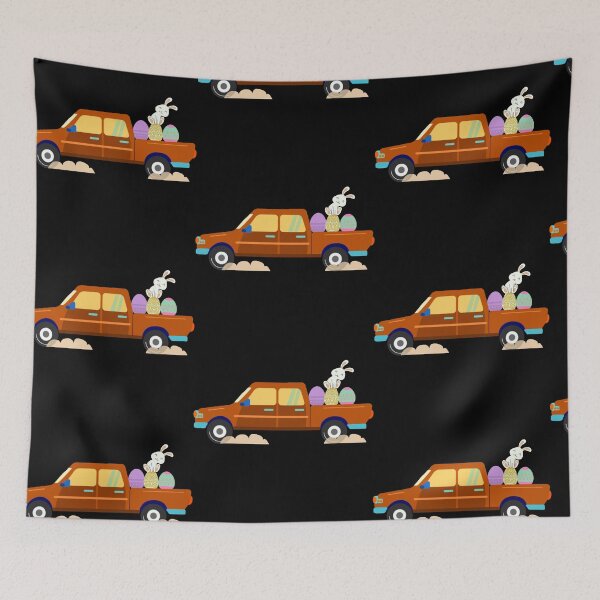 Item preview, Easter Truck Happy Easter Easter Birthday Easter Celebration Easter Bunny On Truck. designed and sold by SidhuKeet1.