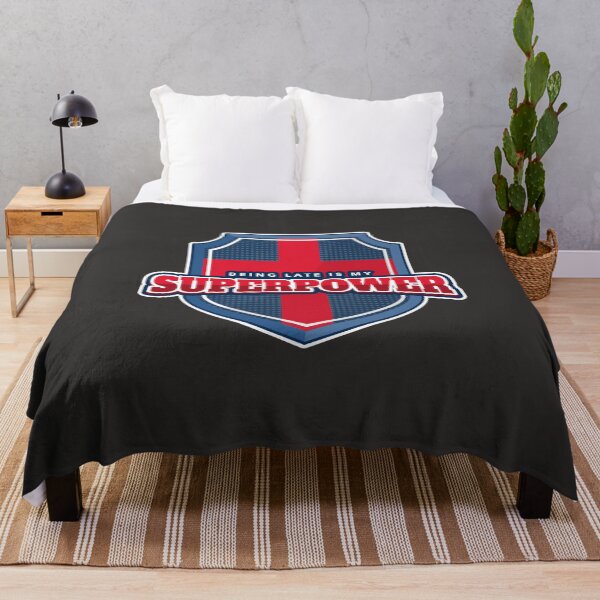 Item preview, Being Late is My Superpower designed and sold by CrimsonKnights.