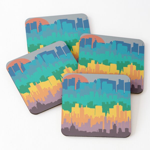 Item preview, Rainbow Skyline designed and sold by SplendidBohos.