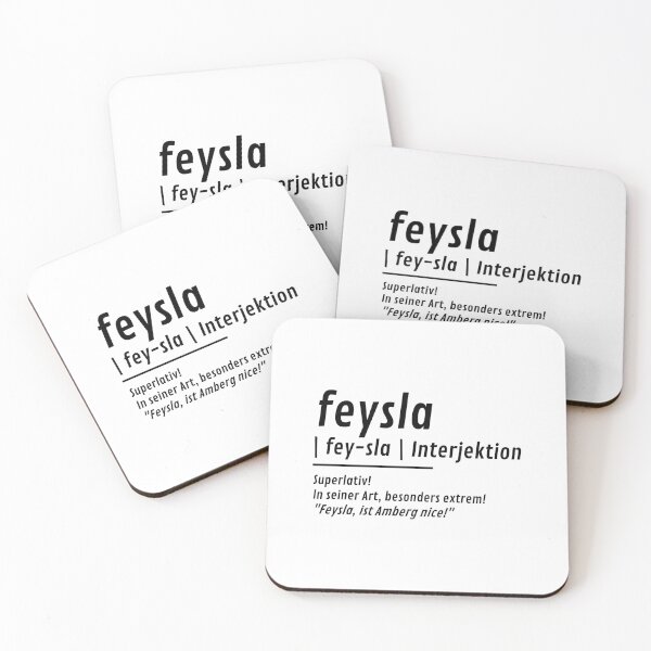 Item preview, Feysla is Amberg nice! Feysla definition Duden designed and sold by 99vectors.