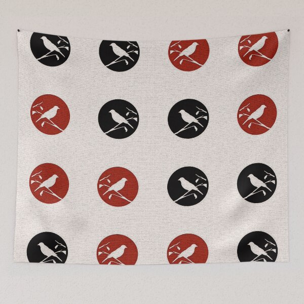 Item preview, Luxe Bird's Songs, Textured,  Pattern, nature designed and sold by vortexatelier.