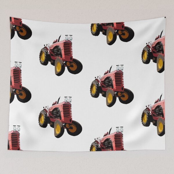 Item preview, Happy 7th Birthday Tractor design designed and sold by SEADOGPRINTS.