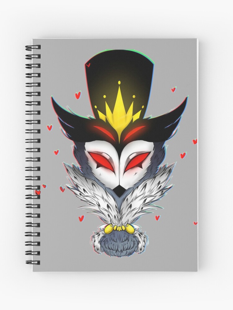 Helluva boss Stolas Spiral Notebook for Sale by G-soufiane