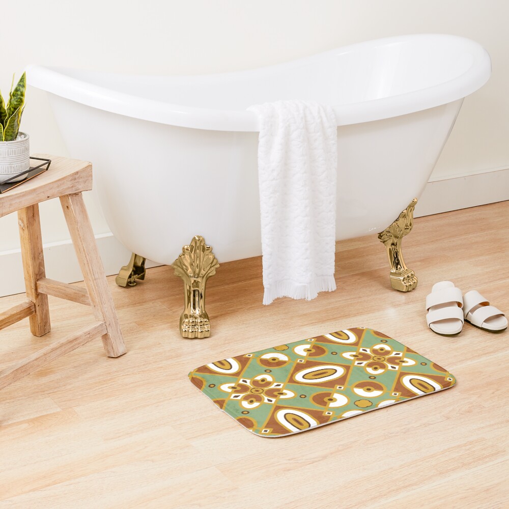 Item preview, Bath Mat designed and sold by MetroInk.