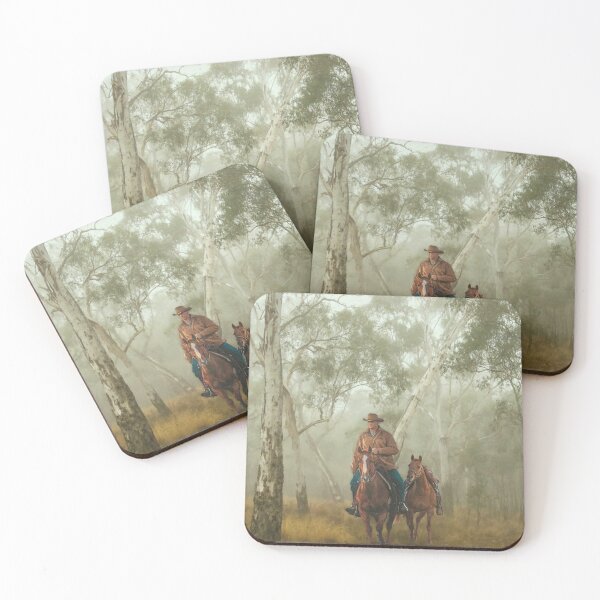 Item preview, Stockman in Misty Eucalyptus Forest designed and sold by markrichards.