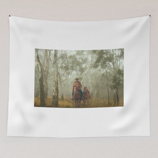 Item preview, Stockman in Misty Eucalyptus Forest designed and sold by markrichards.