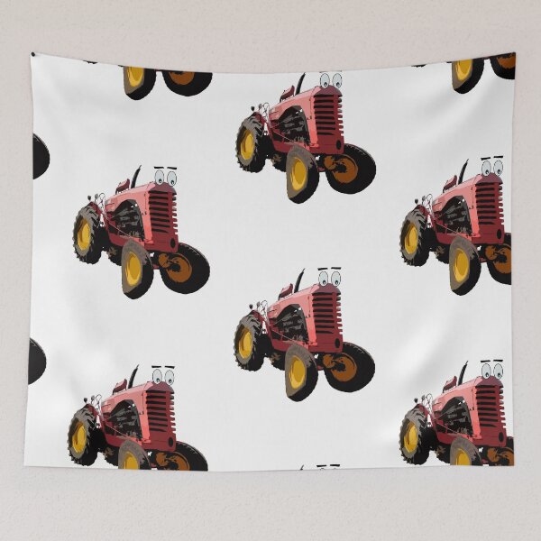 Item preview, Happy 9th Birthday Tractor design designed and sold by SEADOGPRINTS.