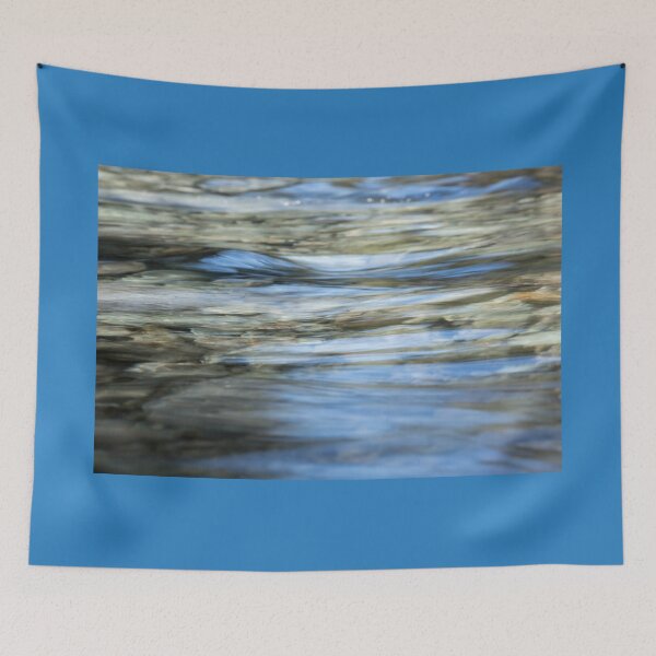 Item preview, blue stream designed and sold by Anne Scantlebury.