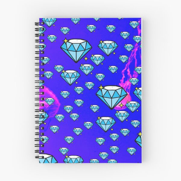 Item preview, Diamonds with Blue Background Pattern designed and sold by HappinessWorld.