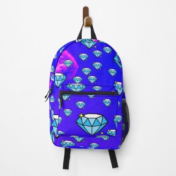 Item preview, Diamonds with Blue Background Pattern designed and sold by HappinessWorld.