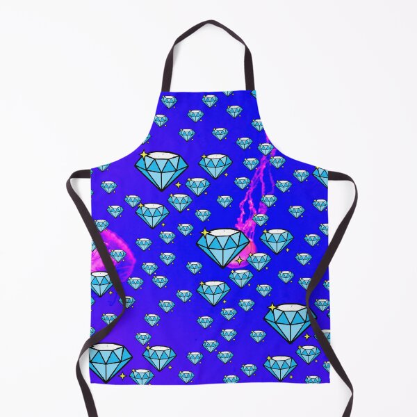 Item preview, Diamonds with Blue Background Pattern designed and sold by HappinessWorld.