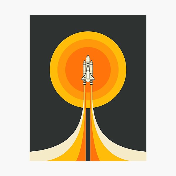 THE SPACE SHUTTLE Photographic Print
