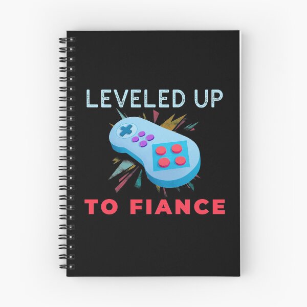 Item preview, Leveled Up To Fiance designed and sold by jacks-tees.