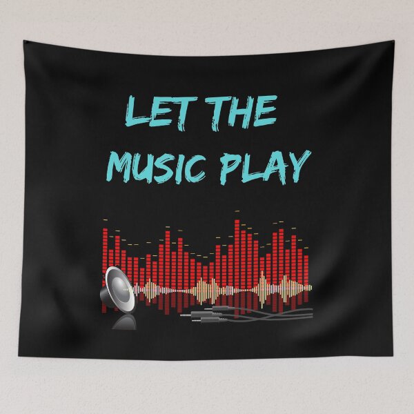 Item preview, Let The Music Play designed and sold by WoodburyLake.