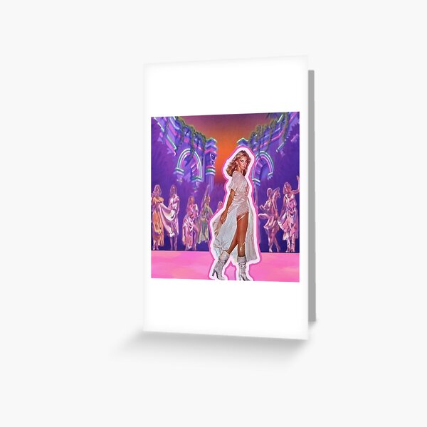 Vista previa del artículo con la obra «Mi sueño de la infancia de ser una musa del patinaje sobre ruedas Xanadu», diseñado y vendido por gunsnhoney.