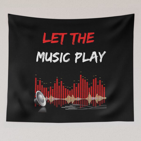 Item preview, Copy of Let The Music Play designed and sold by WoodburyLake.
