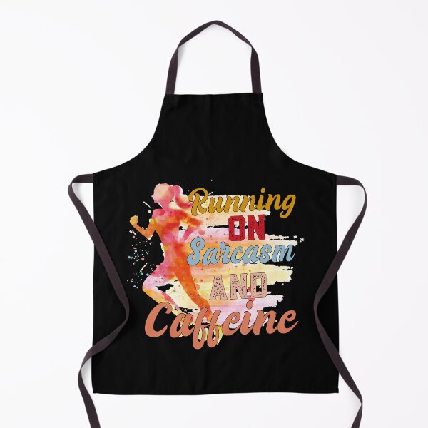 Item preview, Running On Sarcasm And Caffeine designed and sold by ADAMYASS.