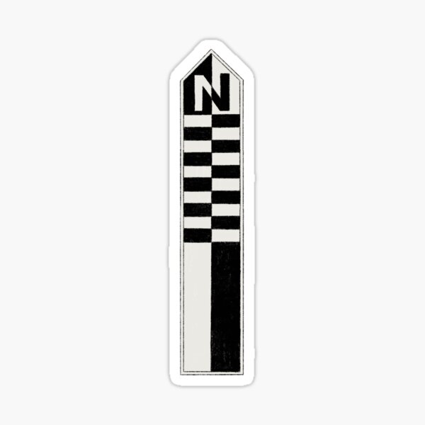 North Arrow - Archaeology Sticker