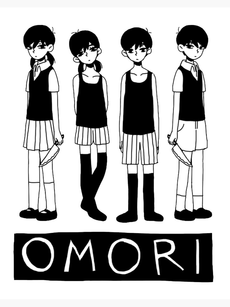 Fan Art of the Main Characters of OMORI