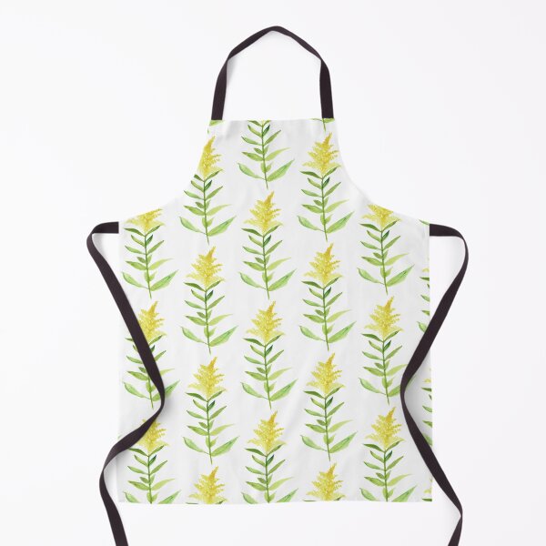 Item preview, Goldenrod Loose Watercolor Wildflower Painting designed and sold by Danica Templeton.
