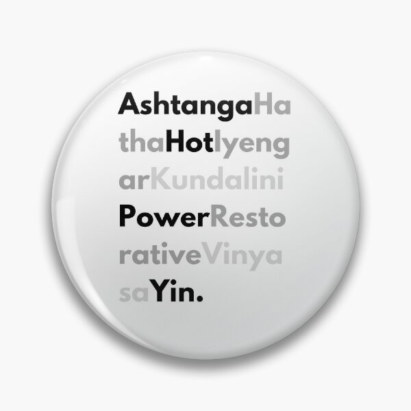 Artikelvorschau, Alle Arten von Yoga: Ashtanga Hatha Hot Iyengar Kundalini Kraftwiederherstellung Vinyasa Yin entworfen und verkauft von hellomonmon.