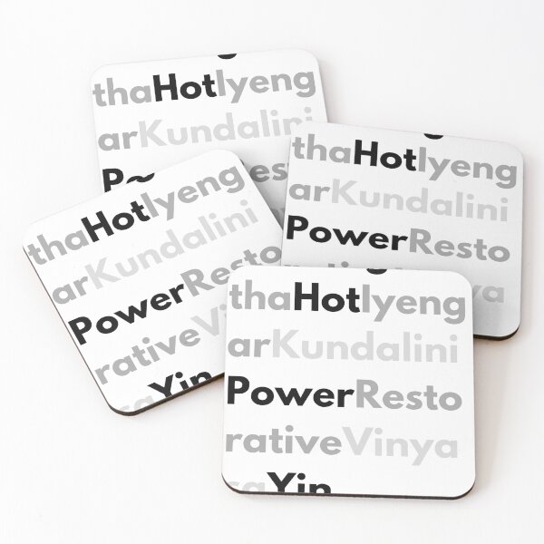 Item preview, All Kinds Of Yoga: Ashtanga Hatha Hot Iyengar Kundalini Power Restorative Vinyasa Yin designed and sold by hellomonmon.
