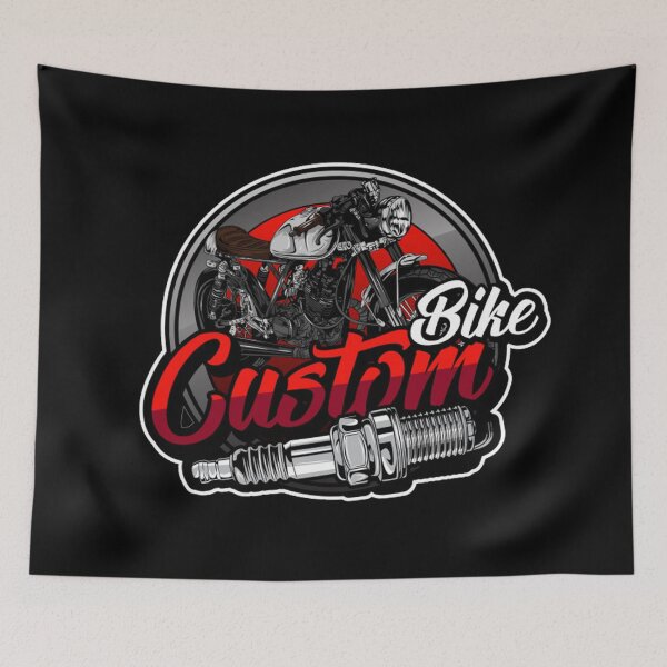 Item preview, custom bike logo designed and sold by romio006.