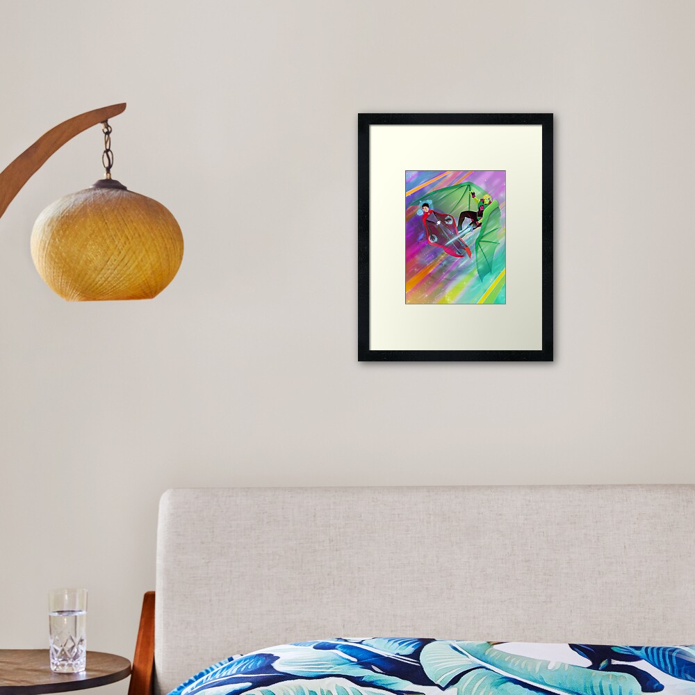 Item preview, Framed Art Print designed and sold by modHero.