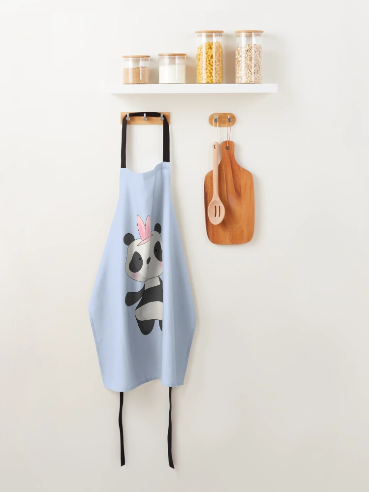 Thumbnail 4 of 6, Apron, Panda Rabbit designed and sold by moomookao.