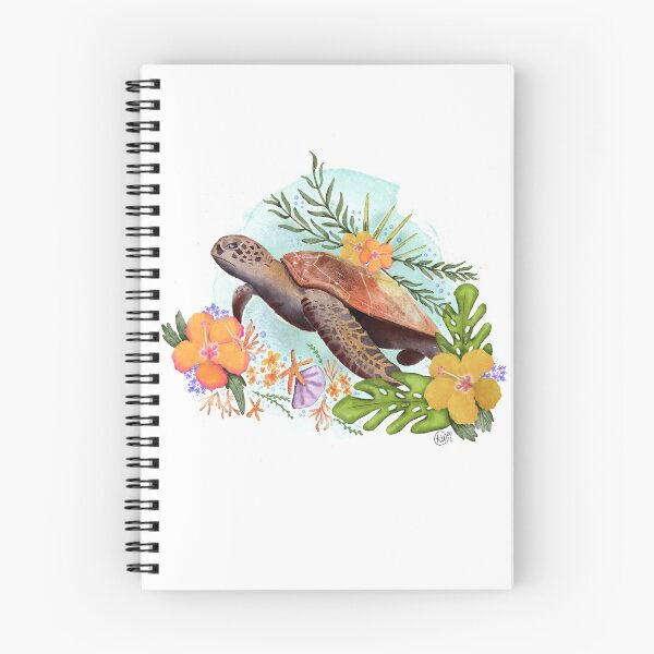 Item preview, Botanical Sea Turtle designed and sold by BroccokatShop.