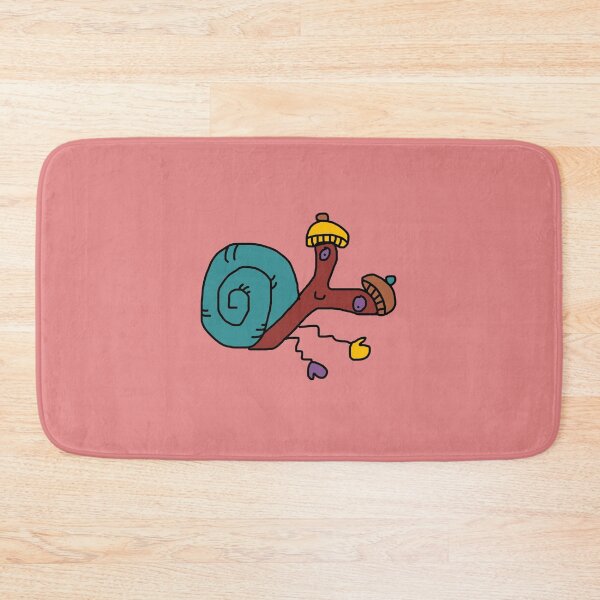 Item preview, Snail with Mittens ft. Mushroom Hats (pink) designed and sold by pancakegiraffes.
