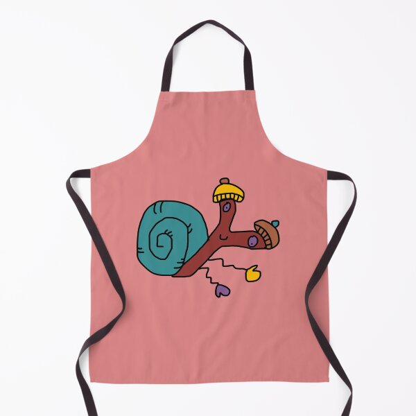 Item preview, Snail with Mittens ft. Mushroom Hats (pink) designed and sold by pancakegiraffes.