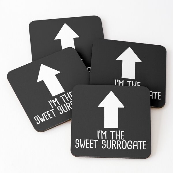 Item preview, I'm The Sweet Surrogate  Cute Arrow Pointing Funny Surrogacy designed and sold by RainbowPandas.