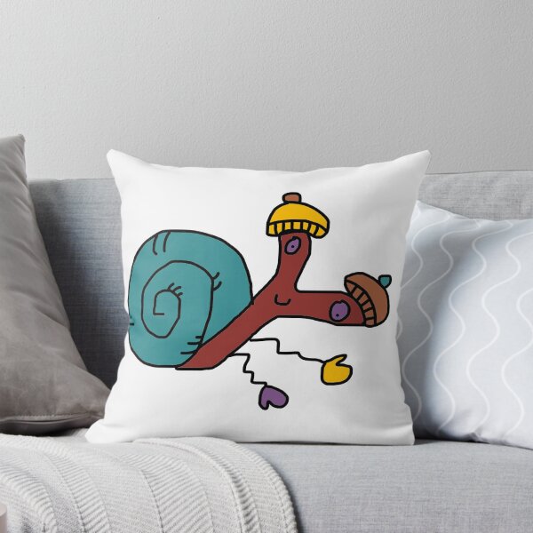 Item preview, Snail with Mittens ft. Mushroom Hats  designed and sold by pancakegiraffes.