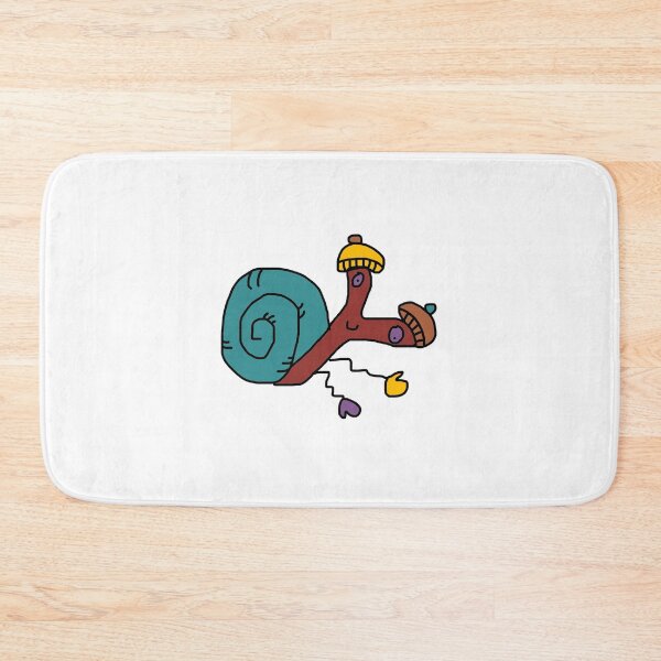 Item preview, Snail with Mittens ft. Mushroom Hats  designed and sold by pancakegiraffes.