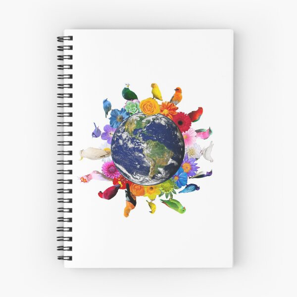 Item preview,  Rainbow Birds around the Earth designed and sold by JungleVision.