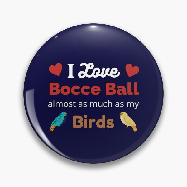 Item preview, Bocce Ball and Bird Lover designed and sold by TommysShop.