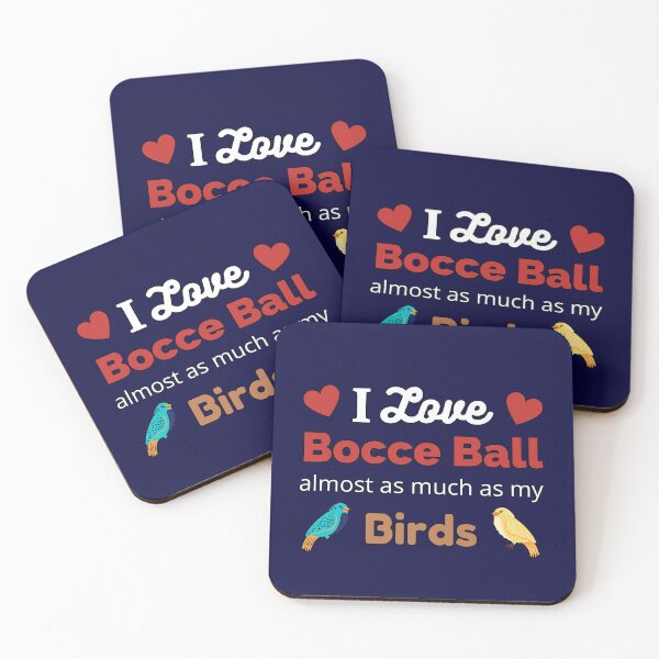 Item preview, Bocce Ball and Bird Lover designed and sold by TommysShop.
