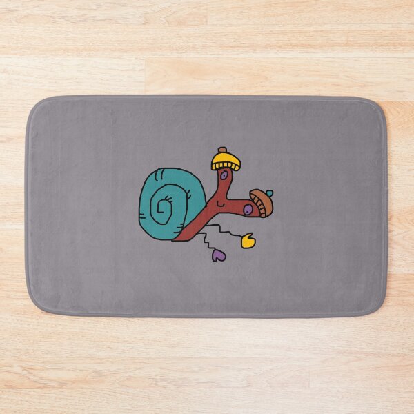Item preview, Snail with Mittens ft. Mushroom Hats (grey) designed and sold by pancakegiraffes.