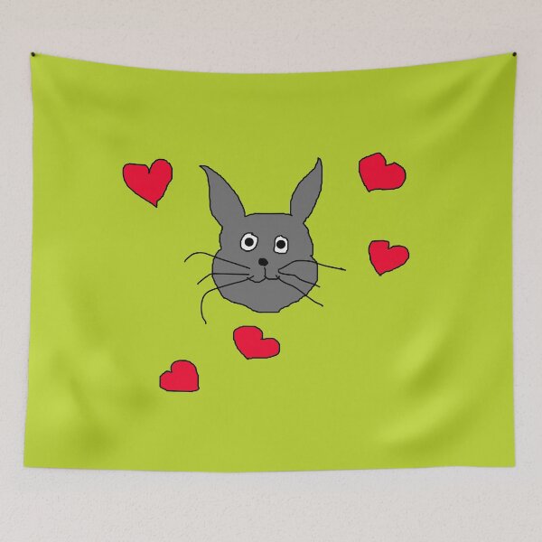 Item preview, Cat sick of love designed and sold by oxoxoxo.