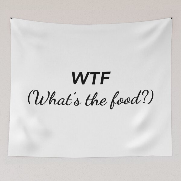 Item preview, WTF - What's The Food? designed and sold by FilipeFerreira.