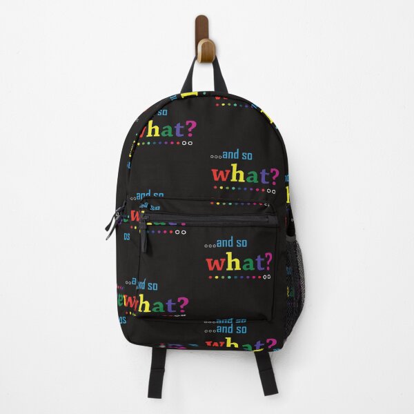 Item preview, AND SO WHAT? designed and sold by Techtricksgh.