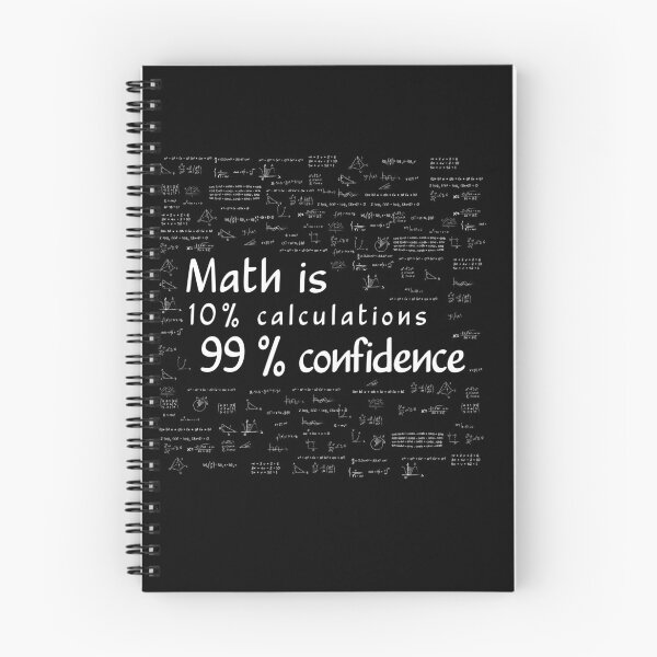 Item preview, Math is a matter of confidence designed and sold by Viralisting.