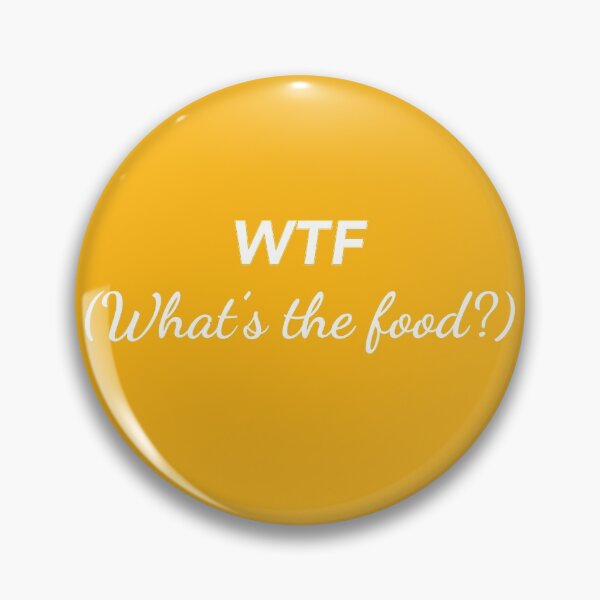 Item preview, WTF - What's The Food? (Orange) designed and sold by FilipeFerreira.