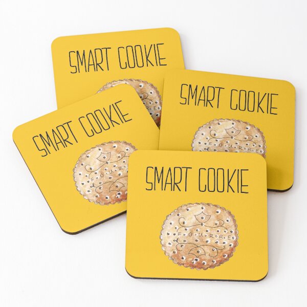 Item preview, Smart Cookie watercolor designed and sold by TangledSquid.