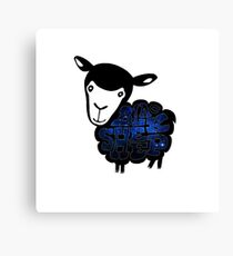Black Sheep Nebula Canvas Print