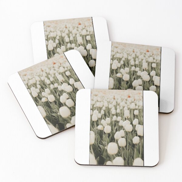 Item preview, White Tulips Field designed and sold by DotyDesign.