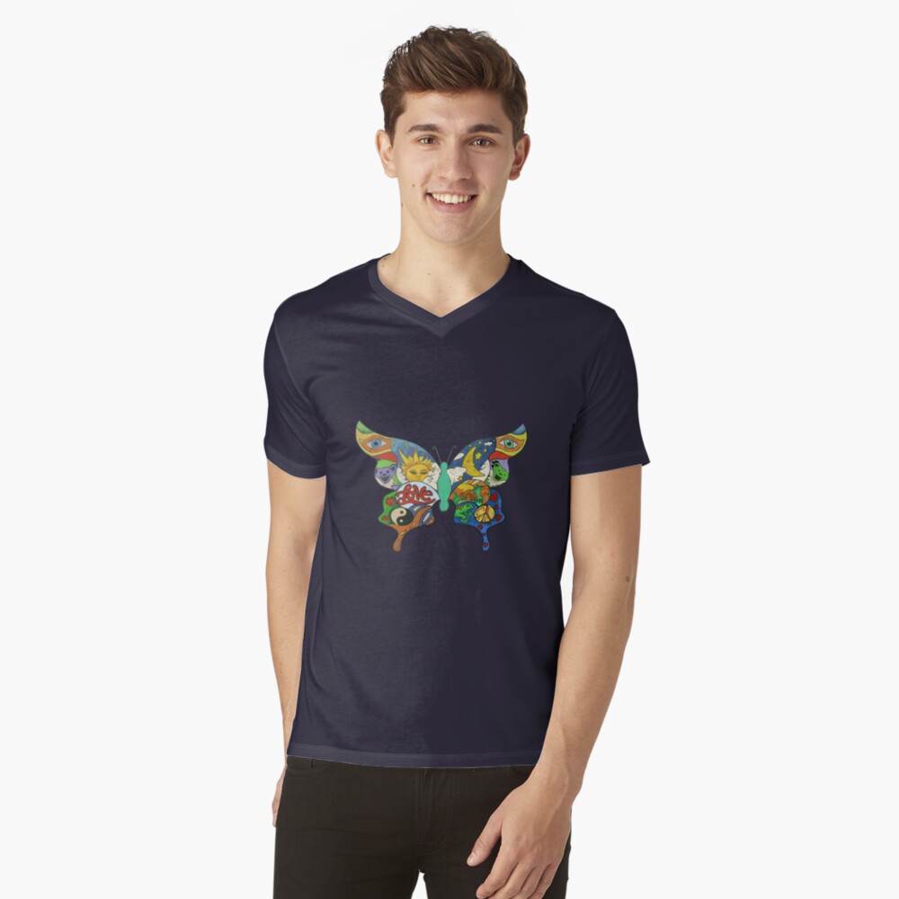 Artikel-Vorschau von T-Shirt mit V-Ausschnitt, designt und verkauft von mlswig.
